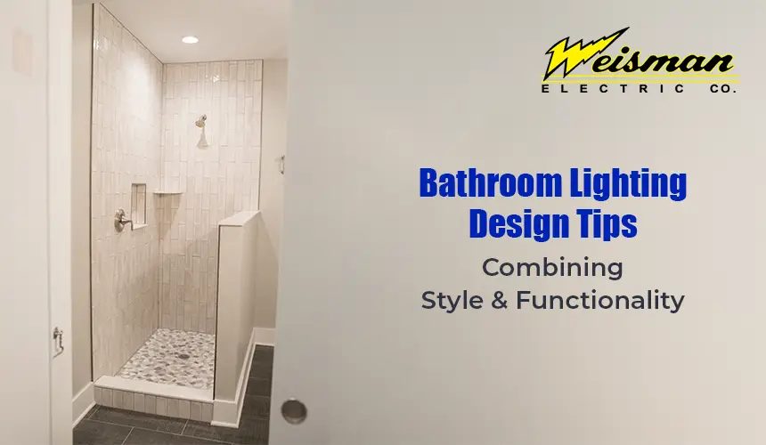 Bathroom lighting design tips