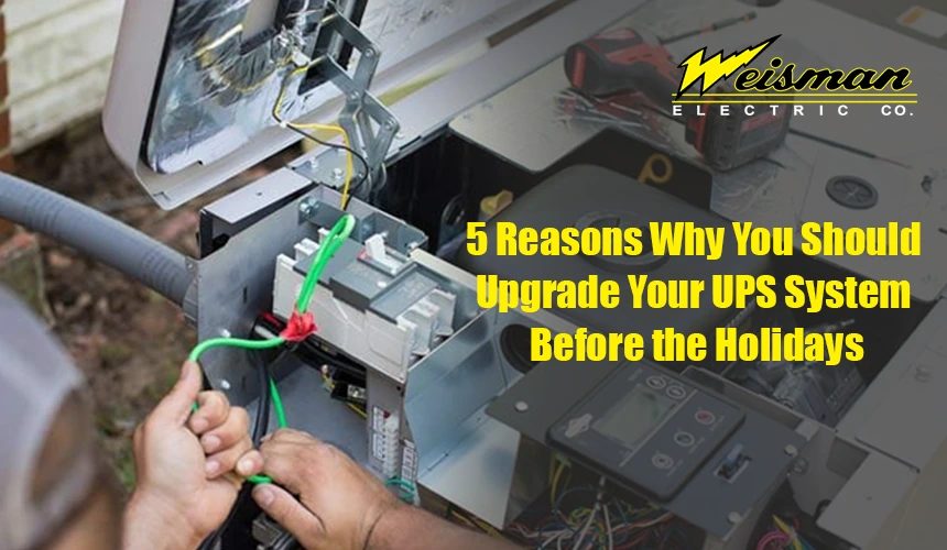 Five reasons to upgrade your UPS system before the holidays