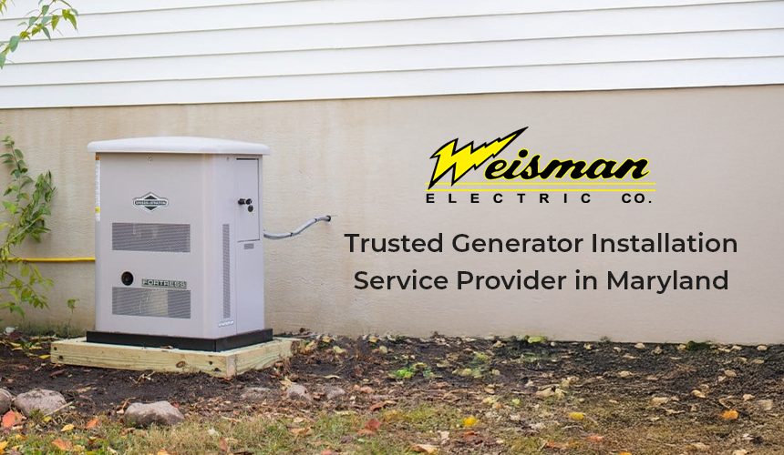 Weisman Electric Co. provides expert generator installation services.
