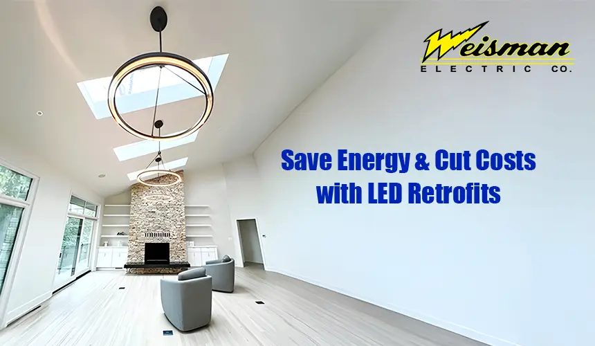 LED retrofits for energy efficiency and cost savings.